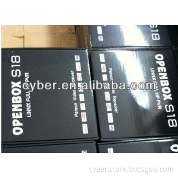 HD IPTV Openbox S18 supper box hybrid s18 Linux OS Satellite receiver no dish